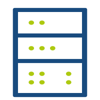 integrated storage icon