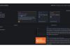 The image is a screenshot of the Grafana dashboard home page. It features a welcoming message and a black sidebar on the left with options like "Starred dashboards" and "Recently viewed dashboards". In the main content area, there are sections titled "Basic", with steps to set up Grafana, a "Tutorial" on Grafana fundamentals, and boxes for "Add your first data source" and "Create your first dashboard" with corresponding links to learn more in the documentation. The top bar offers help resources such as "Documentation", "Tutorials", "Community", and "Public Slack". The design is dark-themed with highlighted areas in bright colors to attract attention to key actions for new users.